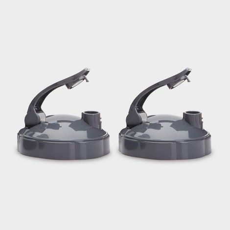 Tapas de repuesto (2 unidades): aptas para batidoras de 600 W y 900 W, color gris. (1/5)
