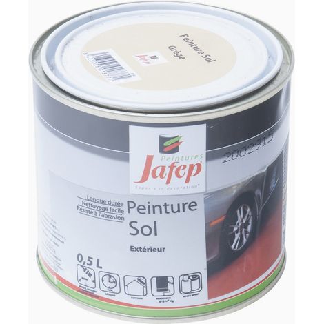 Pintura para suelos gris Jafep 0,5 L