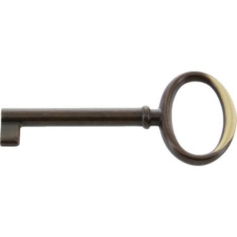 25PZ CHIAVE PER MOBILI ART. 33706 MM.34/73 BRONZO SFUMATO (1/2)