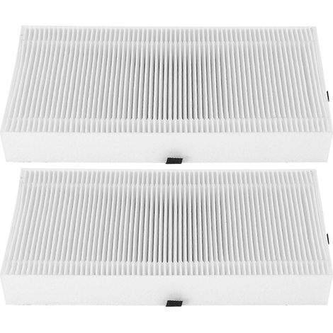 Lot de 2 filtre de purificateur d'air pour HRF201B, de rechange U filtre HEPA pour Febreze FRF102B et Honeywell filtre U, HRF201B, HHT290, Et (1/5)