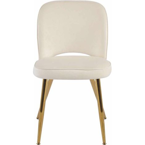 Sillas Comedor - Silla Golden Lunza Terciopelo - Beige (1/5)