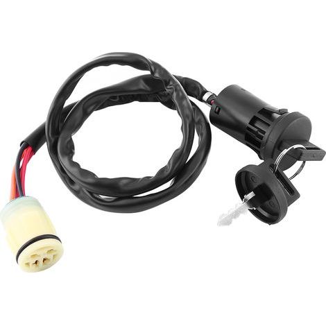 Ensemble de commutateur de clé d'allumage de moto ATV pour Honda TRX420 Rancher 07-11 TRX450 Foreman 02-04 (1/5)