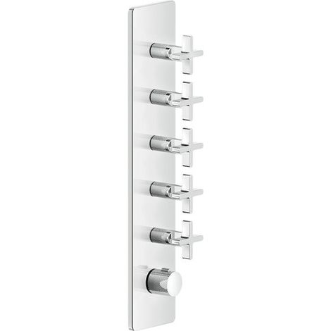 Juego de montaje listo Gessi Inciso+ para termostato oculto de
