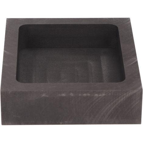 Moule de coulée en graphite pour or, argent, laiton, fusion d'expérience, lingot de graphite (1/5)