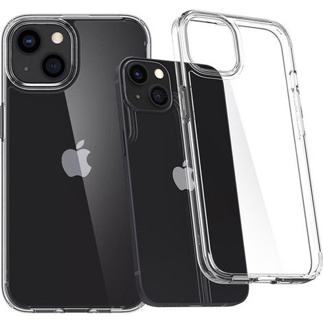 Funda Spigen Ultra Hybrid para iPhone 13, transparente. (1/5)