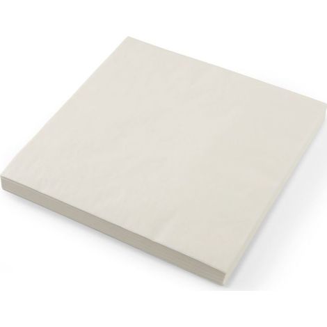 Papier sulfurisé pour en-cas et frites 305x305 mm blanc - 500 pièces.