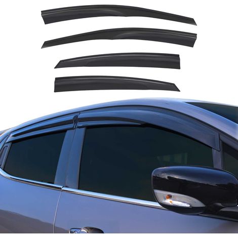 Déflecteurs de Vent Pluie d'air Compatible avec Hyundai Elantra 2011-2016 SD Acrylique 4X (1/5)