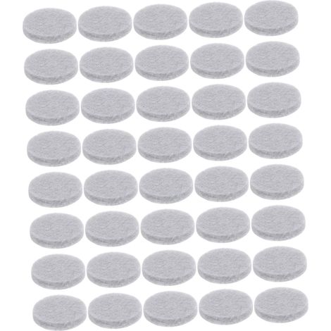 Patins antidérapants adhésifs en feutre pour meubles, ronds 20 x 3 mm (1/5)