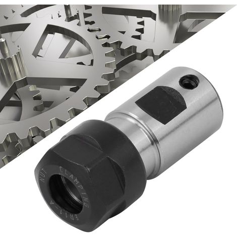Porte-outil de fraisage à tige droite C16-ER11-35L pour CNC, mandrin à pince (5 mm) (1/5)