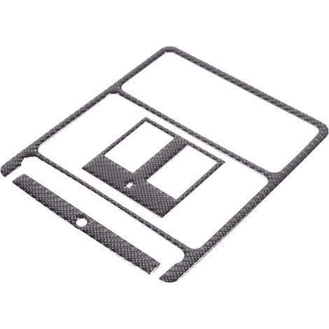 Suitable for 20-24 Land Rover Defender Defen90 110 130 soft carbon fiber front reading light panel sticker (1/4)