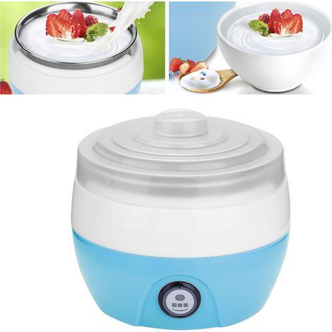 Automatic Electric Yogurt Maker 1L with Stainless Steel Inner Container (Blue) - Homemade Yogurt Maker (1/5)