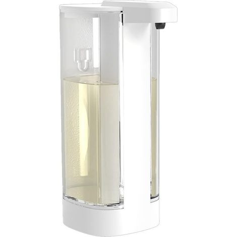 Dispenser di sapone per le mani senza contatto da 500 ml con sensore automatico, dispenser di sapone elettrico da parete impermeabile per bagno (1/5)