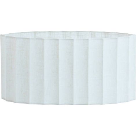 Light & Living - pantalla de lámpara - Disli - blanco - textil - (1/3)