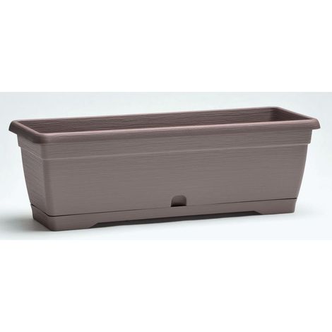 VASO BALCONETTA SIMILCOTTO SPAZZOLATO CM50 TORTORA