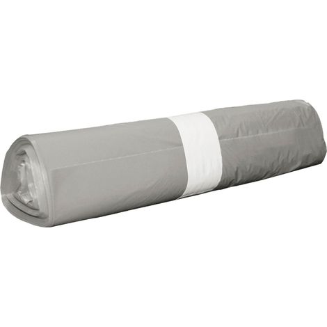 Stumpf 250x Abfalltüten transparent trüb 30 - 45 l - 5406621