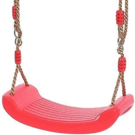 Plastic swing, bouncer swing seat, garden swing, non-slip swing seat for teenagers, children's swing (1/4)