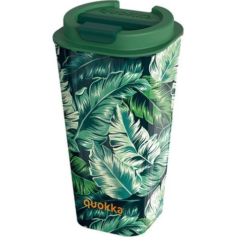 Quokka Vaso Cafe Doble Pared - Mug double paroi 450 ml (Jungle) (1/3)