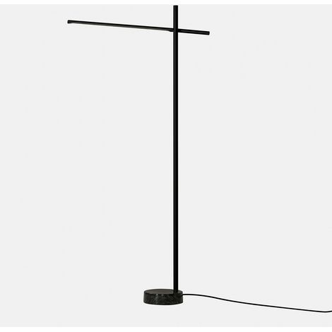 LEDS C4 Tubs Lampadaire LED intégré noir 9,5 W 2700 K à intensité variable tactile