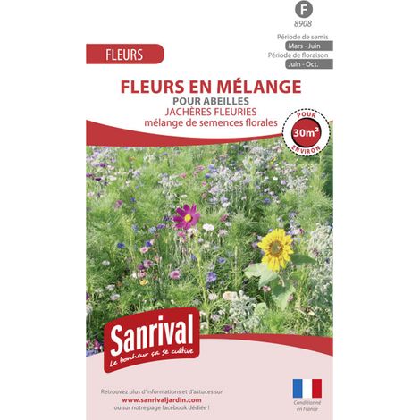 Mélange Graines Fleurs pour Abeilles