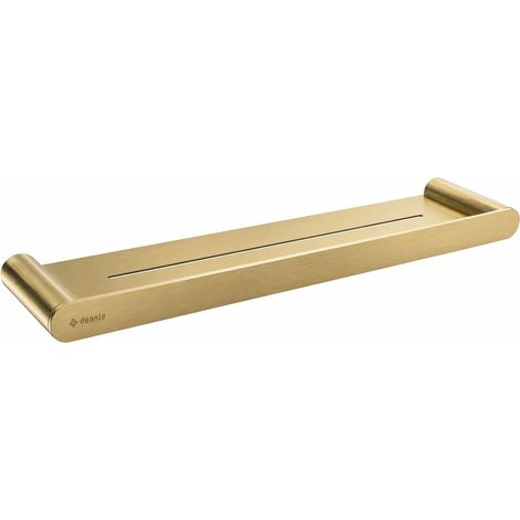 Deante Mensola Murale Round in oro spazzolato 43,1 cm (1/5)