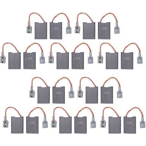 20pcs Moteur Balais De Charbon Meuleuse D'angle Balais De Charbon Outils Électriques Remplacement De Balai De Charbon, Outils À Main Et Accessoires (1/4)