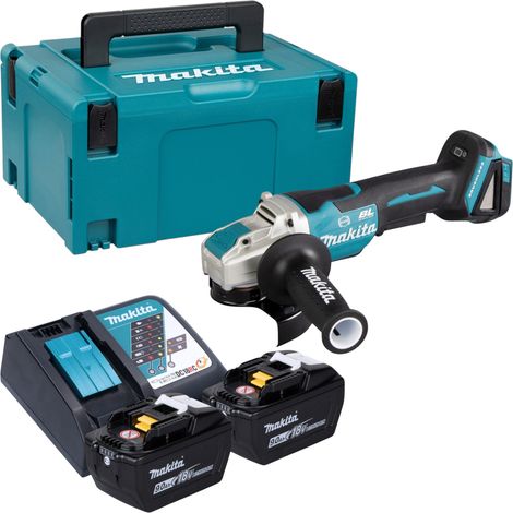 Amoladora angular sin cable Makita DGA 520 ZX1 18 V 125 mm X-LOCK Brushless Solo - sin batería, sin cargador (1/5)