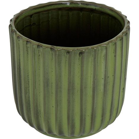 Fioriera iko in gres 16x16x15cm - Atmosphera créateur d'intérieur (1/4)