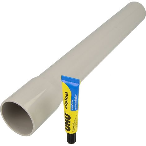 Rallonge tuyau d'écoulement, diamètre 44 mm manhattan, 300 mm