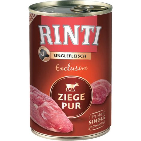 Rinti  Sensibile Pur esclusivo  Lattina 400g - Capra 400g