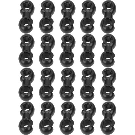 Clip câble frein 20 pièces anneau fixation tube guide crochet vélo VTT (1/5)