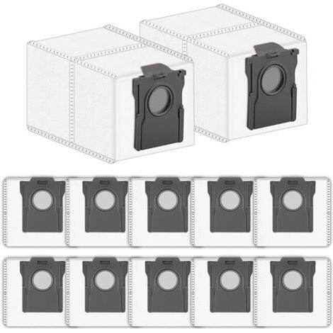 FENOPLASTICA(12 Pièces) L10S Ultra Gen 2 Sacs Compatibles Avec Les Aspirateurs Dreame L10s Ultra Gen 2/ L10s Pro Ultra/ L40 Ultra/ L50 Ultra/ X50 Ultra/X40 Ultra /X30 Ultra/Mova E30 Ultra, Pièces De R (1/5)