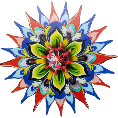 Décoration Murale Décor Soleil Craft Fer Rouge 1pc (1/5)