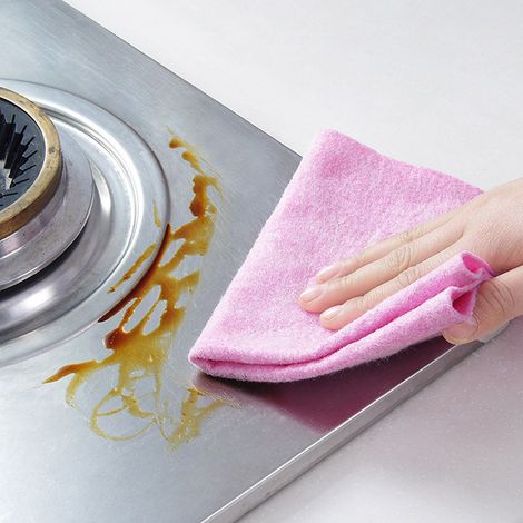 Torchons en coque de noix de coco, essuie-vaisselle pratiques et absorbants, chiffons de cuisine en coque de noix de coco (1/5)