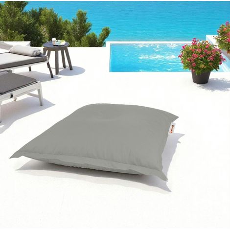 Pouf coussin de sol extérieur gris - 100 cm ARTA (1/3)