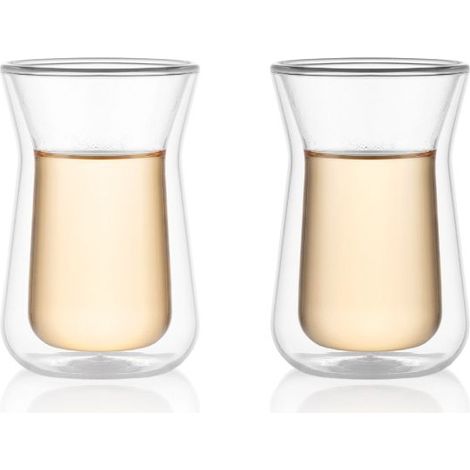 Los 2 vasos de doble pared de 10 cl - Mélior - Bodum