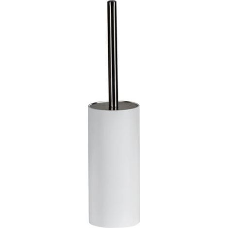 Showerdrape Alto White Toilet Brush & Holder (1/3)