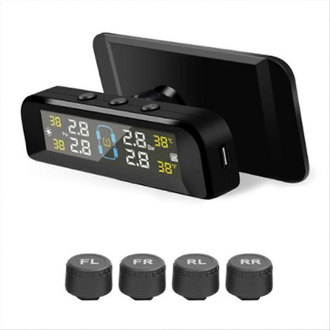Système de surveillance de la pression des pneus (TPMS) pour voiture - Alarme de pression des pneus (1/5)