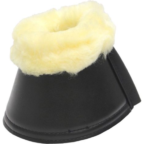 Cob: Paraglomi neri in neoprene con pelo in agnello