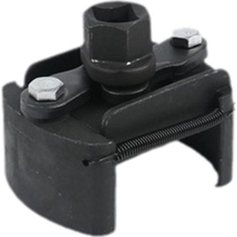 Llave universal ajustable de dos mordazas para filtros de aceite, herramienta para extraer el aceite del automóvil (60-80 mm).