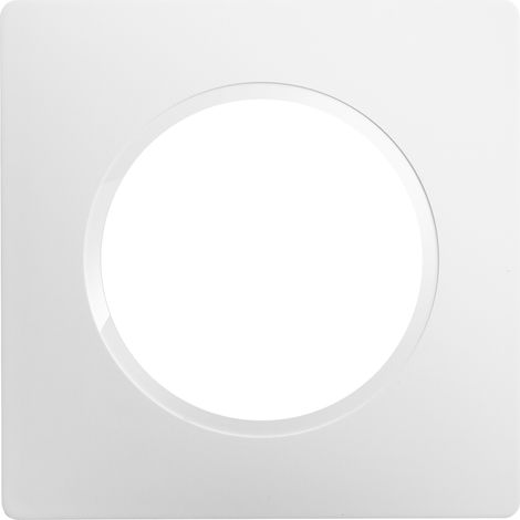 DEBFLEX - CASUAL EVO PLAQUE DE FINITION 1 POSTE BLANC PUR