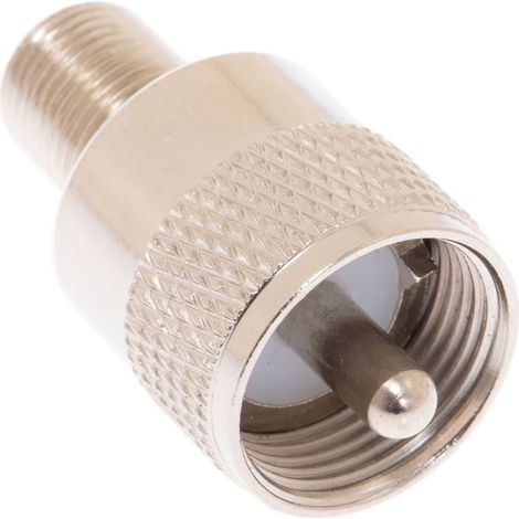 UHF-Stecker/F-Buchsenadapter (1/4)
