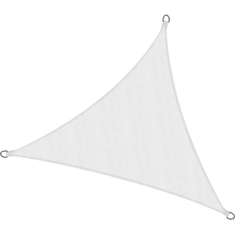 Sonnensegel dreieckig Wasserdicht 36x36x36m SolVision PS9 Weiß