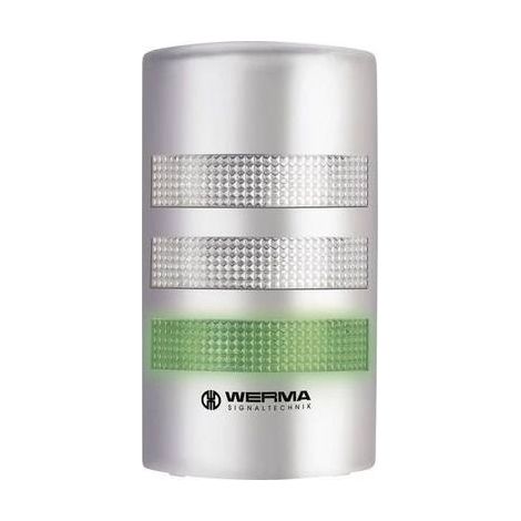 Segnalatore combinato LED Werma Signaltechnik 691.400.55 N/A Luce continua, Luce lampeggiante 24 V/DC 85 dB (1/3)