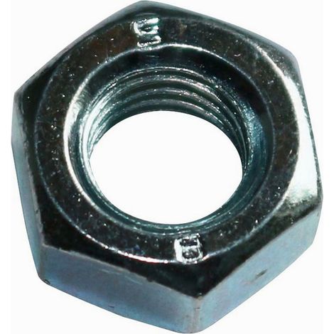 Écrou hexagonal zingué 6 pans Viswood Classe 8 Ø 5mm (lot de 100 écrous)