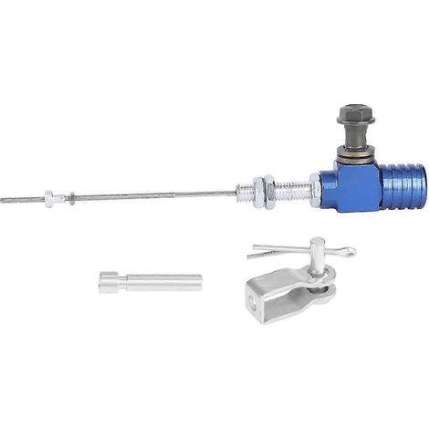 Tige de maître-cylindre d'embrayage hydraulique universel pour moto M10x1,25 mm, pompe de frein bleue (1/4)
