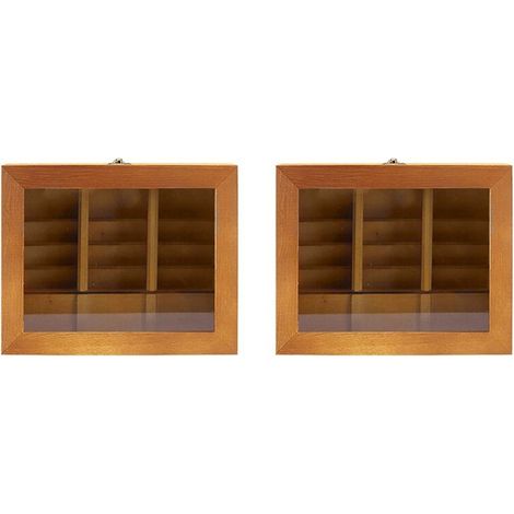 2 estanterías de madera para aliviar la ansiedad, juguetes antiestrés, para deshacerte de la ansiedad, creativas.