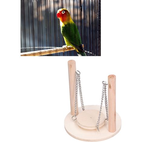 balançoire pour perroquet, plateforme pour hamster, support en planche (1/5)