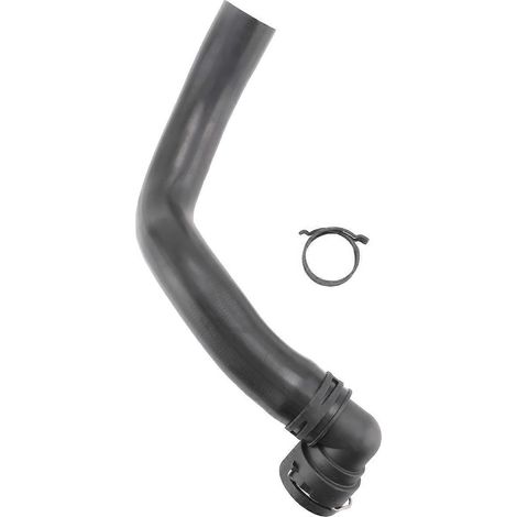 Durite supérieure de liquide de refroidissement pour radiateur LR043326 LR095544 (noire) (1/5)