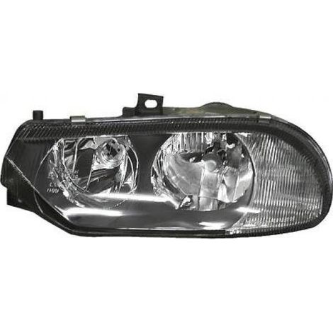Feu phare avant gauche (conducteur) Alfa 156 de 1997 a 2003 Halogene noir-42210578 (1/2)