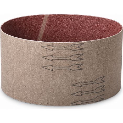 Bande Abrasive 10 Corindon pour Ponçage 610 x 100 mm Grain 100 (1/5)